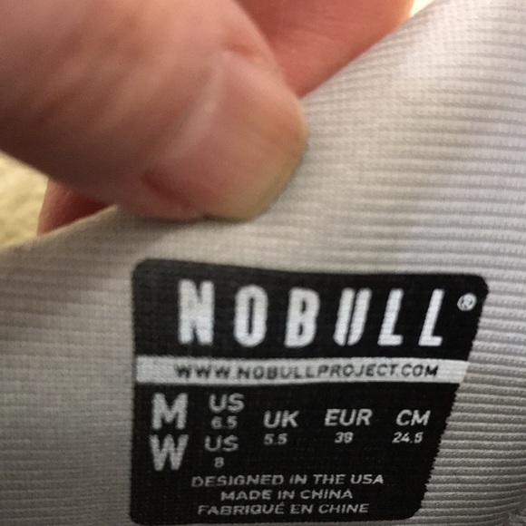 NO BULL Trainer Low Top Shoes Gray Gum Bottom Unisex Men’s 6.5 Women’s 8 - Picture 12 of 12